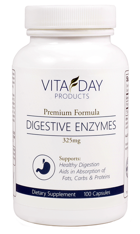 Premium Digestive Enzymes - Gas, Bloating & Heartburn
