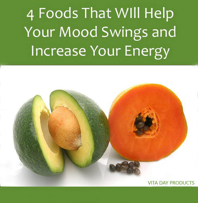 4 Foods That Helps With Mood Swings and Increases Energy